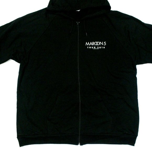 Maroon 5 V Tour 2016 Full Zip Hoodie - XXL - Picture 2 of 7